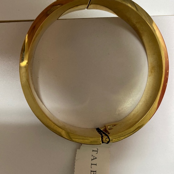 NWT Talbots red & blue enamel bangle bracelet. - Picture 5 of 5